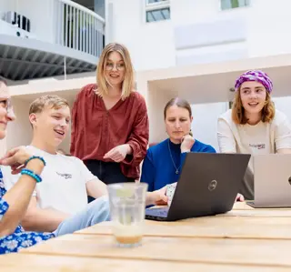 groep vt/dt in atrium 2