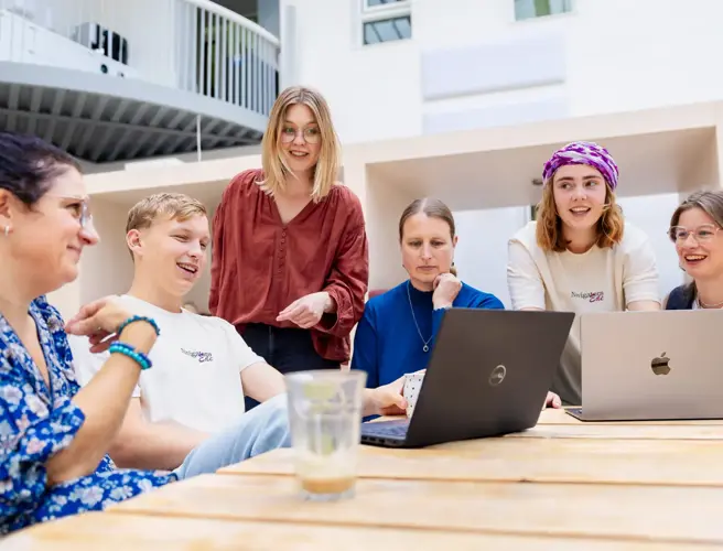 groep vt/dt in atrium 2