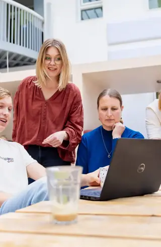 groep vt/dt in atrium 2