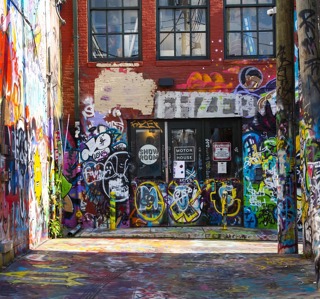 Graffiti Lectoraat Duurzame Zorg