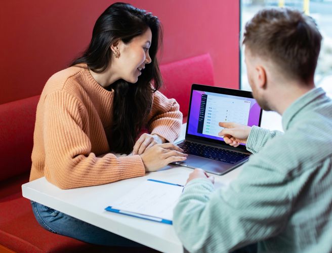 Docent contact liggend