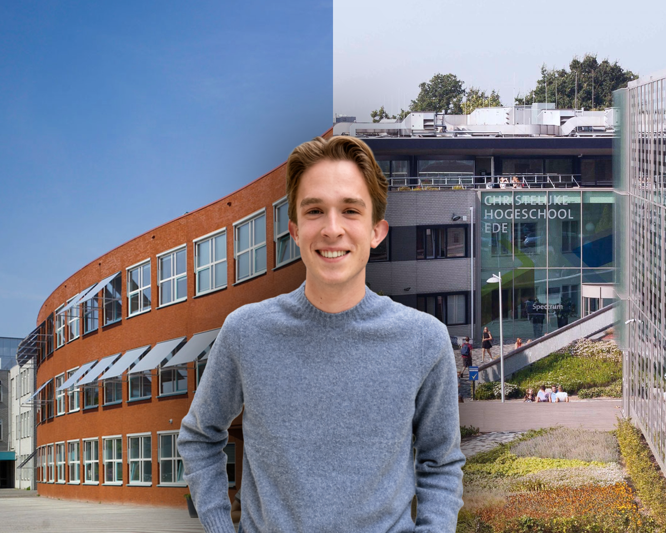 Gijs ging van het Ichthus College naar de CHE